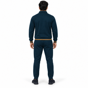 Conjunto Deportivo Premium 100% Poliéster Ecológico, Chaqueta con Cierre Completo y Pantalones Jogger, Ropa Deportiva para Gimnasio, Entrenamiento y Uso Casual - Product Image 3