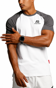 Camiseta de Manga Corta Casual para Hombre, Marca AMY, 100% Algodón, Corte Regular, Lisa, con Logotipo Personalizado al por Mayor - Product Image 4