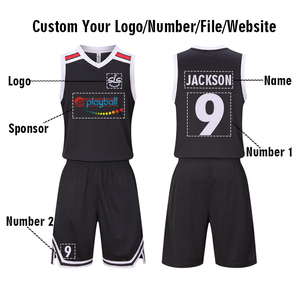Conjunto de Uniforme de Baloncesto Personalizado Más Vendido, Jersey de Baloncesto Transpirable, Ropa Deportiva de Secado Rápido, Fabricante - Product Image 2