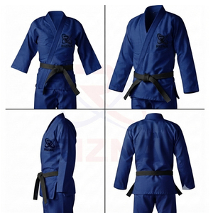 Uniformes de karaté unisexes OEM 240g 100% polyester légers, respirants, antibactériens, écologiques, durables, haute performance - Product Image 5