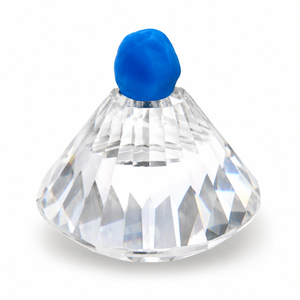 Quartz Clair Naturel Spatik, Cristal de Diamant Sculpté, Pierre de Quartz Polie - Product Image 1
