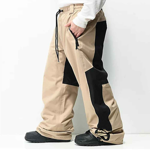 Unisex Custom Winter Sports Ski Snowboard <b>Pants</b> Waterproof Insulated Baggy Loose Wide Leg Zipper Windproof Streetwear - Product Image 6
