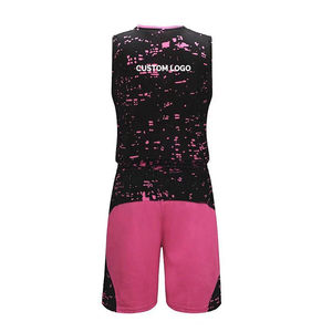 Uniforme de Baloncesto Unisex Personalizado de Secado Rápido, Transpirable, Antibacterial, que Absorbe la Humedad, Conjuntos de Tallas Grandes, Ropa Deportiva Estampada - Product Image 4