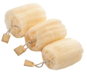 Éponge de loofah naturelle longue et moderne pour le bain, gommage corporel, lavage, pièces de loofah Aegyptiaca 45-60 cm, usage humain - Product Image 1