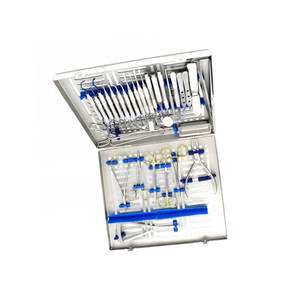 6 Kits dentaires en acier léger sur mesure, manuels, pour usage hospitalier de classe II, avec conception d'instruments de type Grip Surgical, conformes à la norme CCC - Product Image 2