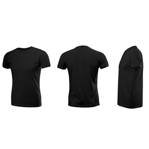 Personnalisez votre logo de marque, impression sérigraphique, t-shirt homme de luxe à col rond, manches courtes, tricot uni en polyester/coton respirant - Product Image 6