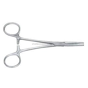 Pinzas Quirúrgicas Curvas Rectas A-1 VERITAS Crile Arteryy de 14 cm, Acero Inoxidable, Instrumentos Quirúrgicos Manuales Reutilizables de Alta Calidad | - Product Image 2