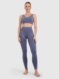 Ensemble de yoga sans couture 2 pièces pour femme : haut court dos nageur à encolure dégagée et leggings taille haute - Product Image 3