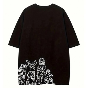เสื้อยืดแขนยาวพิมพ์ลายดิจิทัล คอโอ ทรงหลวม สำหรับผู้หญิง ใส่ได้ในฤดูร้อน รับผลิตแบบ OEM - Product Image 3