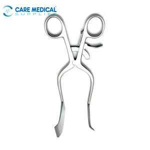 Espéculos de diagnóstico autoajustables de acero inoxidable con cabeza redonda, juego de instrumentos veterinarios - Product Image 6