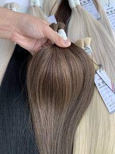 Prix usine Extensions de cheveux en vrac Cheveux vietnamiens Double noyer 100 grammes Toutes les couleurs 16 pouces - Product Image 3