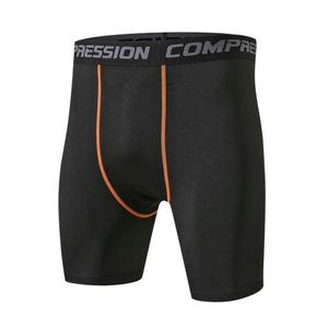 Shorts de compression pour hommes, camouflage rouge, noir et blanc, séchage rapide, taille élastique, mi-longueur, sportifs, en spandex et polyester tricoté - Product Image 2