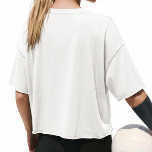 Camiseta de Manga Corta de Algodón de 180g para Hombre y Mujer, Camiseta Personalizada de Verano al por Mayor, Camisetas para Mujer para Actividades al Aire Libre - Product Image 3