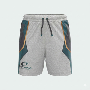 Shorts de sport pour hommes avec poches avant, respirants, 100 % coton, impression numérique, détection par aiguille, motif uni, légers, service OEM - Product Image 3