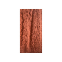 Bonne qualité luxe pu fausse pierre mur de roche pilier panneau pierre colonne enveloppes