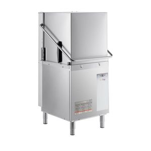 Lavavajillas Eléctrico de Alta Temperatura Tipo Puerta con Calentador Auxiliar, 208-240V - Product Image 1