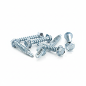 Hex Head Carbon Steel Zinc Plated Coarse Thread <b>Screws</b> Class 4.8 & 6.8 Inch Fasteners - Product Image 4