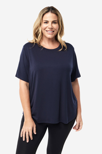 Camiseta de Manga Corta para Mujer, 100% Algodón, Cuello Redondo, Corte Regular, Suave, Básica, Venta al Por Mayor Personalizada - Product Image 3