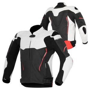 Pakistán hizo 100% chaqueta de motocicleta de cuero de vaca para hombre diseño personalizado servicio OEM a prueba de viento y ropa deportiva de talla grande - Product Image 5