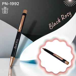 Nuevo Bolígrafo Metálico Popular en Venta, Bolígrafo Promocional con Logotipo Personalizado, Bolígrafo de Bolas Dorado y Negro de Alta Calidad - Product Image 5