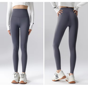 Leggings de yoga et de fitness d'extérieur, taille haute, extensibles, en nylon, pour la course, avec sublimation et taille élastique, à prix abordable - Product Image 6