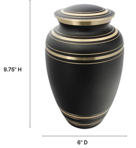 Urnes funéraires en métal pour adultes, urnes funéraires pour cendres humaines, urnes faites à la main pour hommes et femmes - Product Image 1