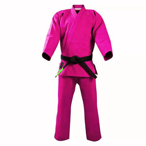 Uniforme de Karate de algodón y poliéster Unisex de alta calidad, logotipo personalizado, artes marciales, Gis para entrenamiento de lucha, nuevo estilo cómodo - Product Image 5