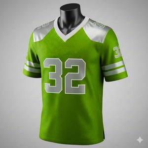 Jersey Transpirable de Alta Calidad con Diseño OEM Personalizado con Nombre de Equipo, Tallas Grandes, para Uso en Equipo - Product Image 1