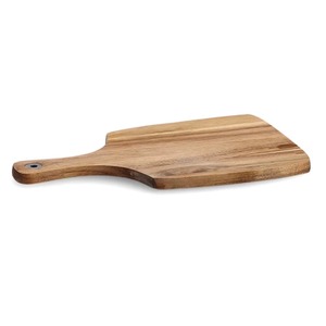 Planche à découper rectangulaire en bois naturel écologique REHMAN CRAFT avec poignée intégrée, épaisseur 1,5 cm, compatible lave-vaisselle - Product Image 6