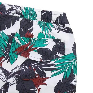 Low MOQ New Style Lightweight Breathable Quick Dry Casual Vintage Drawstring Closure Eco-Friendly 100% Cotton Shorts - Product Image 4
