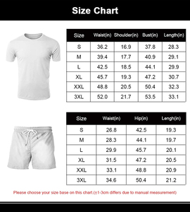 Ensemble polo et short décontracté d'été pour homme, en tissu tricoté personnalisé, coloré, grande taille, thermique et respirant - Product Image 6