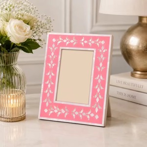 Decorative Mother of Pearl Photo <b>Frame</b> Handmade Luxury Tabletop Picture <b>Frame</b> for Home Decor Gifting Design Wall <b>Mount</b> - Product Image 2