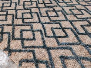 Alfombra de Yute Natural Anudada a Mano de Primera Calidad, Alfombra de Yute Trenzada Hecha a Mano Ecológica para Sala de Estar, Dormitorio y Decoración del Hogar - Product Image 2
