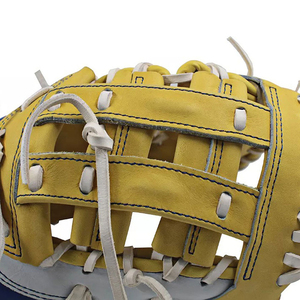 Wholesale Price Premium Quality Leather Waterproof Baseball Catcher Gloves Left-Handed Adjustable Wrist <b>Strap</b> Lightweight Full - Product Image 5