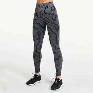 Fashion Seamless High Waist Contrast Breathable Running Workout <b>Gym</b> Fitness Sports Scrunch Yoga <b>Leggings</b> for Women - Product Image 5