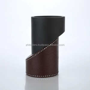 Esencia real de madera y cuero PU hecho a mano Bakhoor quemador elegante hecho a mano árabe Mubkhar para Ramadán Eid y regalo de lujo - Product Image 5