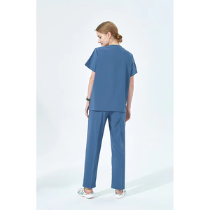 Fournisseur en gros de vêtements de travail pour hôpitaux et laboratoires, vêtements sur mesure, durables, faciles d'entretien, extensibles, ensemble d'uniformes de technicien de laboratoire - Product Image 2