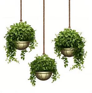 Maceta de Metal Color Rosa para Plantas Decorativas y Arreglos de Cactus, Estilo Still Life - Product Image 1