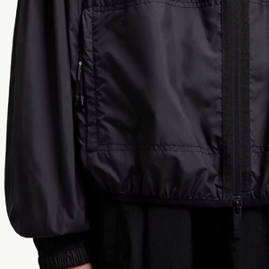 เสื้อแจ็คเก็ตกันลมมีฮู้ดสำหรับผู้หญิง ดีไซน์ทันสมัย น้ำหนักเบา ผลิตจากโพลีเอสเตอร์ ฮู้ดปรับได้ ปิดด้วยซิป ด้านหลังจับจีบ เหมาะสำหรับกิจกรรมกลางแจ้ง สวมใส่สบายๆ - Product Image 5