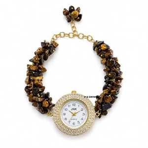 Premium Quality Natural Wholesale Handmade Portable Clear Quartz Gemstone Chips <b>Crystal</b> Metaphysical Watch Bracelet F S <b>CRYSTAL</b> - Product Image 4