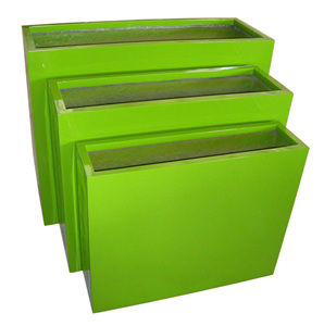 Maceta Decorativa de Fibra de Vidrio en Forma de Cubo, Ligera y Duradera, para Interiores y Exteriores, con Color y Logotipo Personalizables - Product Image 4