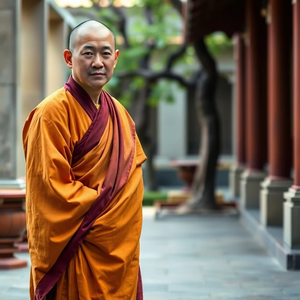 Découvrez la beauté des tissus tuftés des moines bouddhistes : texture et qualité en gros plan - Product Image 4