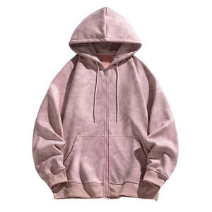 Vente en gros de sweats à capuche légers pour femmes, sweats à capuche zippés pour femmes, vêtements de sport OEM - Product Image 1