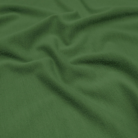 Tissu en molleton vert 58 pouces, tissé peigné uni, résistant aux plis, poids moyen 260 GSM, pour textiles de maison, pour filles et garçons
