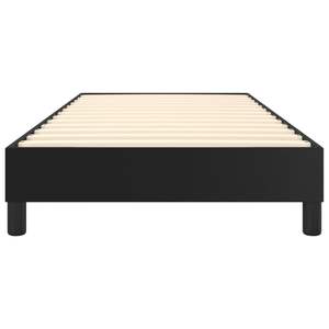 Cadre de lit robuste en contreplaqué, recouvert de simili cuir noir, taille twin XL - Product Image 5