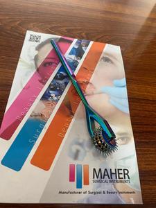 Roue de Wartenberg à double tête en acier, manuelle, durable, classe I, garantie de 2 ans, assistance technique en ligne - Product Image 3