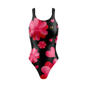 Traje de Baño Bikini para Mujer, Estampado Floral, de Una Pieza, Personalizado, de Secado Rápido, Elástico, Transpirable y Ecológico - Product Image 5