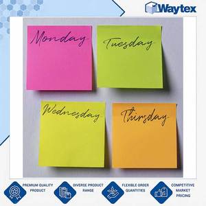 Fabricant leader de notes autocollantes néon multicolores de qualité supérieure - Bloc de 250 feuilles, 50x50 mm, en vente - Product Image 5
