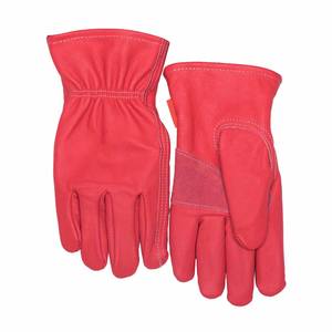 Guantes de Conducción de Cuero Reforzado con Textura de Piel de Vaca, Resistentes a la Abrasión, Suaves y Cómodos para Actividades al Aire Libre - Product Image 3