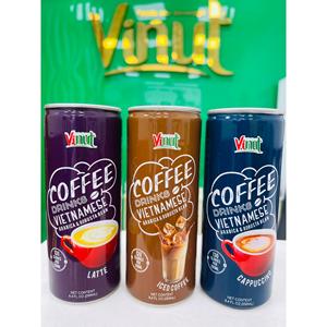 กาแฟลาเต้อาราบิก้าพร้อมดื่ม บรรจุกระป๋องอะลูมิเนียม 170 มล. VINUT ผู้นำเข้าขายส่ง รับผลิตแบรนด์ส่วนตัว OEM ODM - Product Image 6